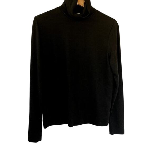 Alpine Design black turtleneck knit sweater casual women's size medium warm - Picture 1 of 6